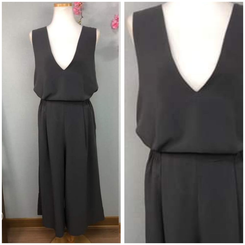 Gray Jumpsuit